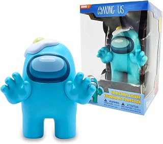 Among Us Series 2 7″ Aquamarine Crewmate with Egg – Official Just Toys Collectible Figure