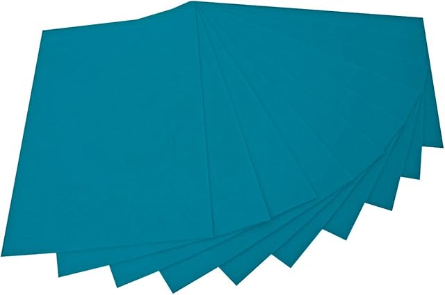 folia 520432 - filc do majsterkowania, z delikatną jakością wełny, 10 arkuszy, 150 g/m², 20 x 30 cm, pastelowy, obróbka bez plam - idealny do różnorodnych prac ręcznych