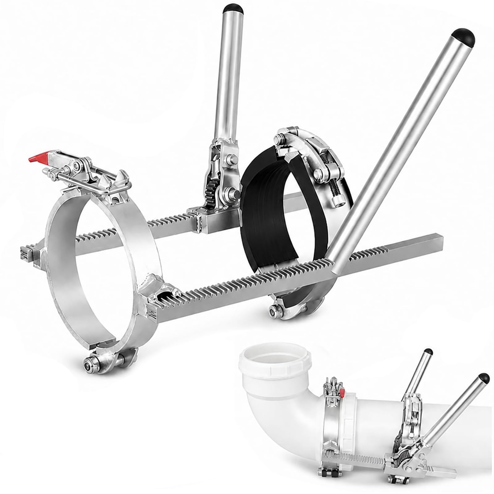 Extractor de tubos de PVC PP, herramienta manual de ajuste de alineación