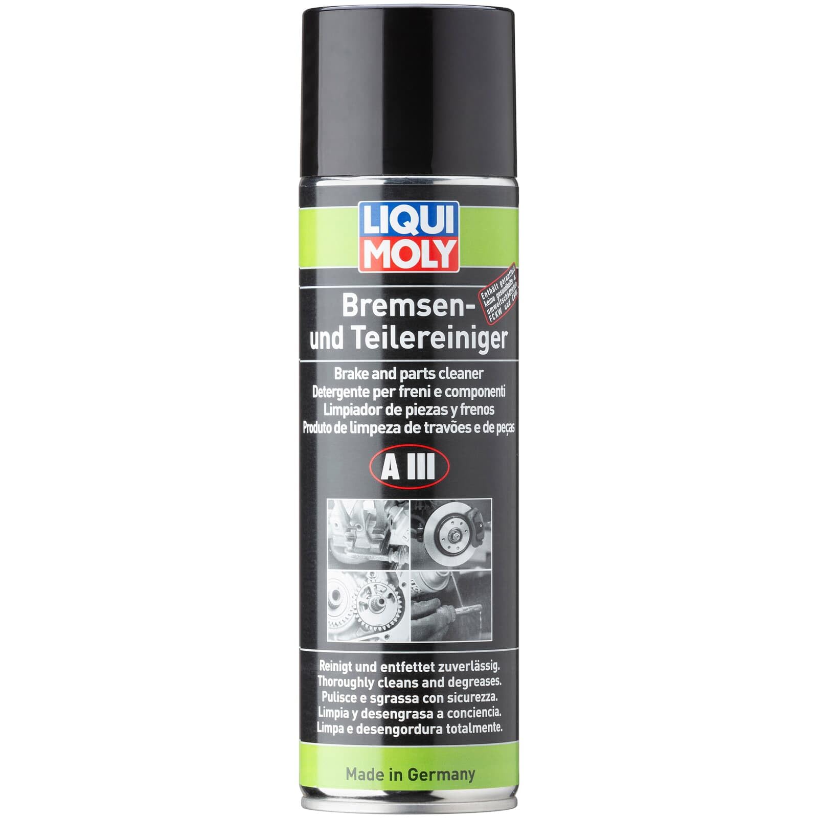 LIQUI MOLY Bremsen- und Teilereiniger AIII | 500 ml | Schnellreiniger | Art.-Nr.: 3389