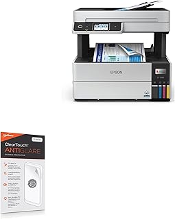 BoxWave Screen Protector Compatible with Epson EcoTank Pro ET-5180 - ClearTouch Anti-Glare (2-Pack), Anti-Fingerprint Matte Film Skin