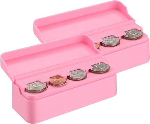 SINGARO Soporte para monedas para automóvil, organizador de cambio de monedas compatible con monedas de diferentes tamaños, soporte montado en el