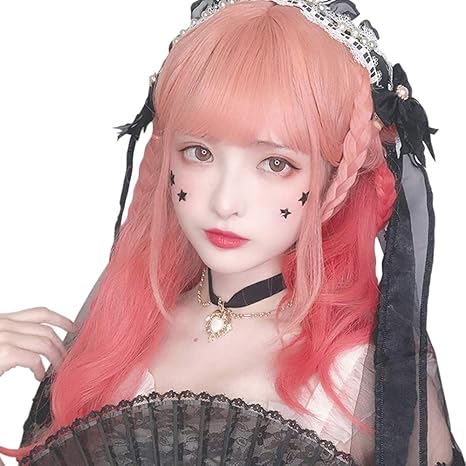 Amazon ロリータウィッグ 原宿風 Gal系 耐熱ウィッグ コスプレ セミロング ゴスロリ ゴシック ロリィタ Lolita風 赤グラデーション 巻き髪 森ガール ゆめかわいい お姫 小顔 女性 レディース 日常 パーティー 仮装 ウィッグ かつら Wig レッド コスプレ 仮装 通販 Amazon ロリータウィッグ 原宿風 Gal系 耐熱ウィッグ コスプレ セミロング ゴスロリ ゴシック ロリィタ Lolita風 赤グラデーション 巻き髪 森ガール ゆめかわいい お姫 小顔 女性 レディース 日常 パーティー 仮装 ウィッグ かつら Wig レッド コスプレ 仮装 通販
