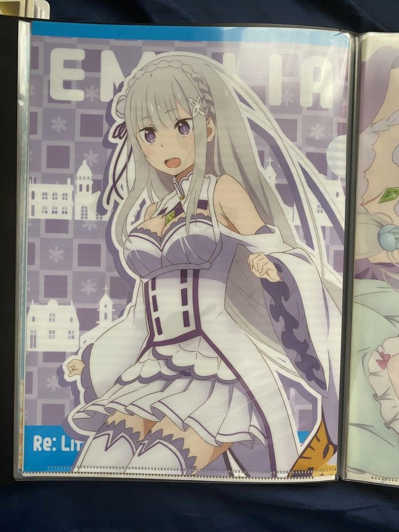 Amazon.co.jp: Re ゼロから始める異世界生活 リゼロ クリアファイル