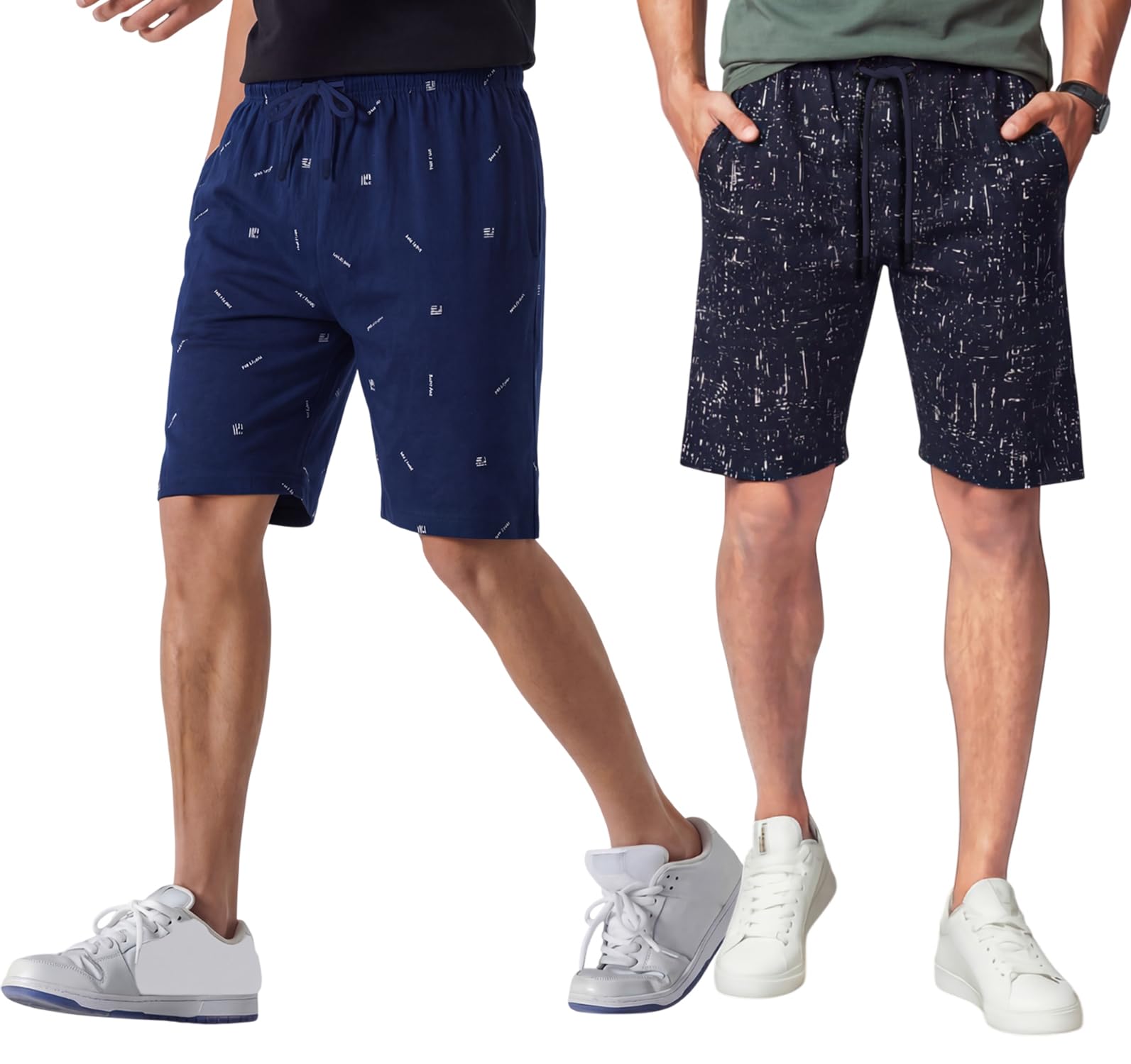 FEEL TRACK Men Cotton Regular Fit Shorts-image-40