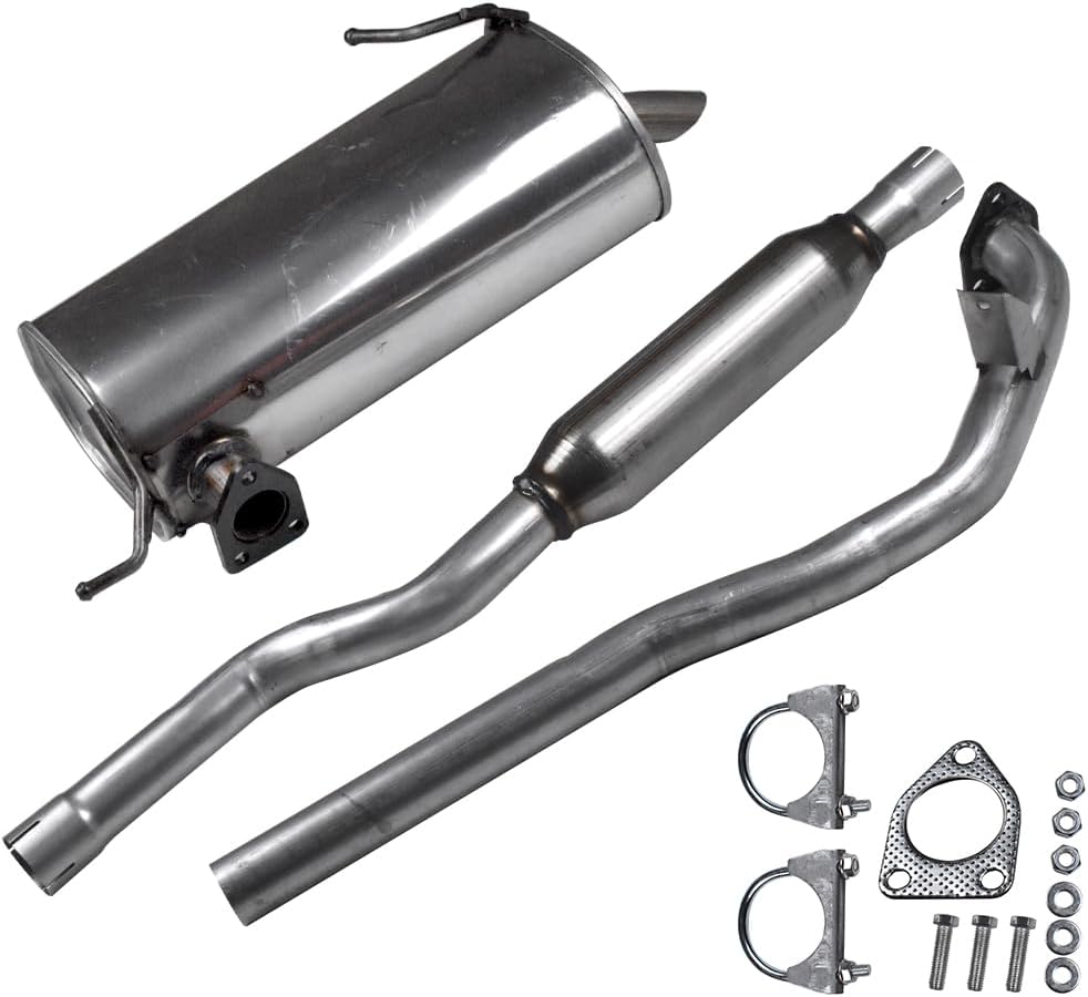 Catalytic Converter + Resonator Muffler Fit for Mitsubishi Outlander 2.4L 2014-2018 (EPA Compliant)