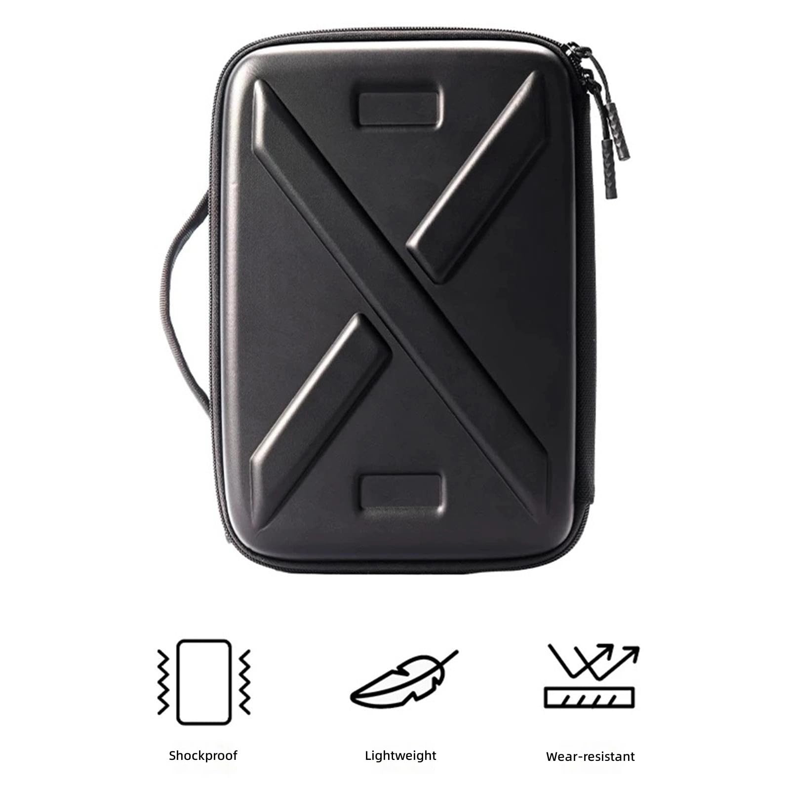 Estuche de fotografía compacto para cámara digital y accesorios, caja de soporte ligero y duradero, bolsa de hombro ligera para fotografía