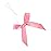 AKLVBL Ribbon Bows, 100 Pack Pink Satin Gift Wrap for Treat Bags, Bakery Candy Bags and Package Decorating, Ideal for Multiple Occasions
