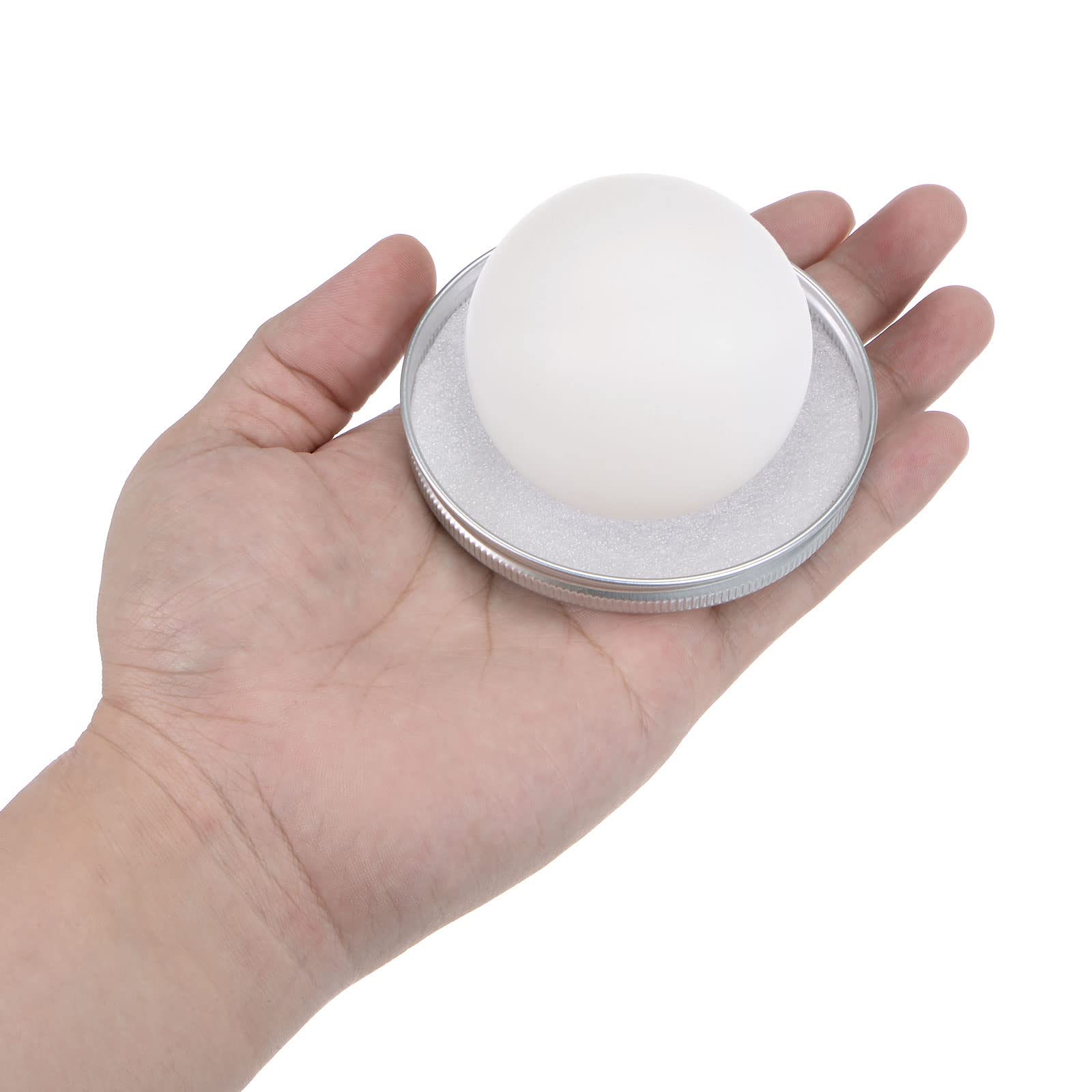 Sourcing Map Bolas de Plástico Sólido de Nailon PA 60 mm G3