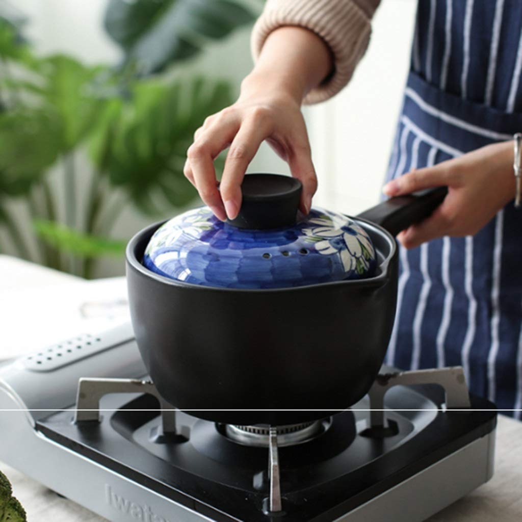 Amazon.co.jp: カラフルな炻器ミニキャセロールポット蓋付き - セット