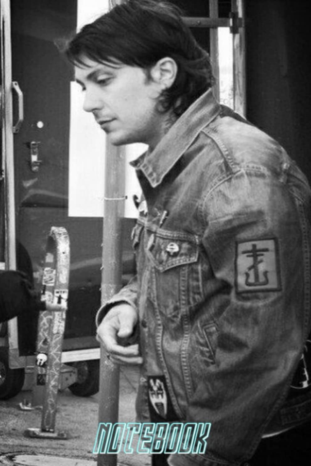 Notebook : Frank Iero Rock Band Notebook Lined Page Gift Book for Writing , School , Home or Work , Thankgiving Notebook for Fans #60