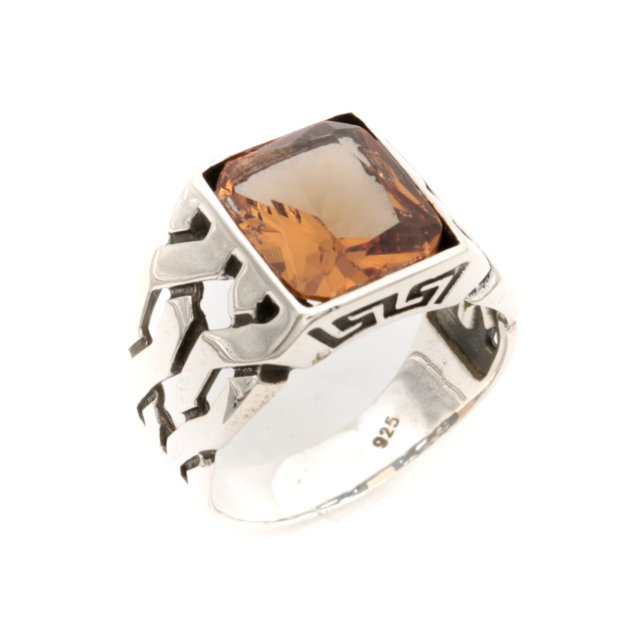 Silva SilverHandmade Jewellery Men Ring, Zultanite Stone, Solid 925 Sterling Silver Jewellery, Personalized Anniversary Gift For Boyfriend (10.5)