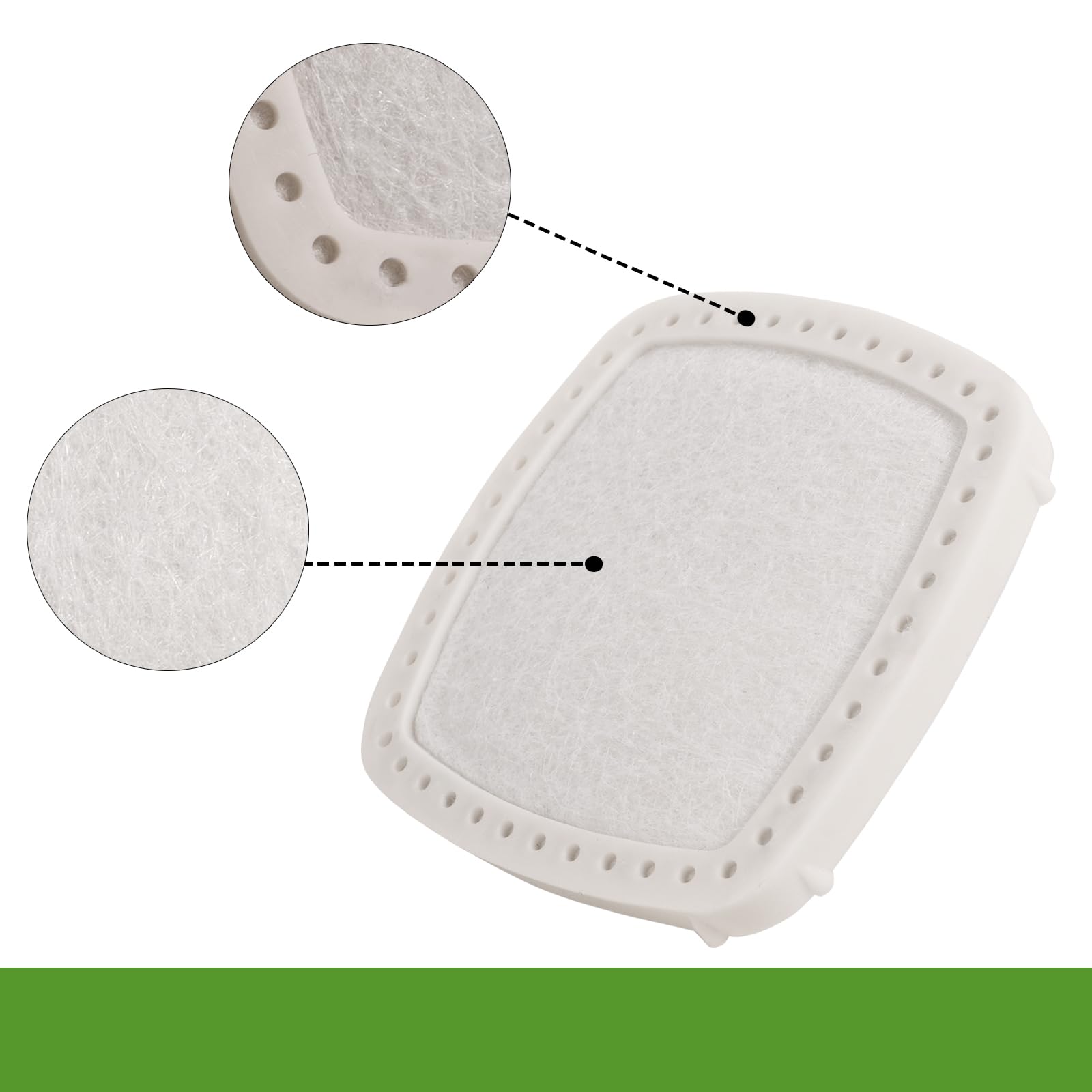 Paquete de 5 filtros de aire PB2520 para soplador de hojas Echo PB-2520 EB252, reemplaza # A226002160