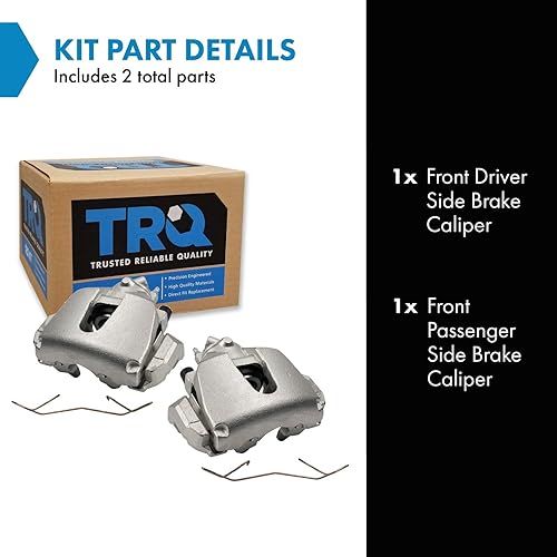 Vista 1515 de TRQ - Juego de pinzas de freno delantero