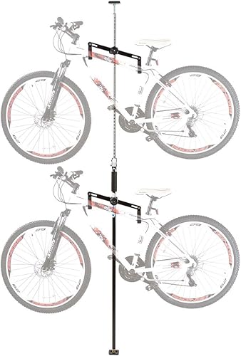Miniatura 1 de Rage Powersports Elevate - Soporte para bicicleta al aire libre, 5 soportes verticales dobles para almacenamiento de bicicletas, se adapta a 2