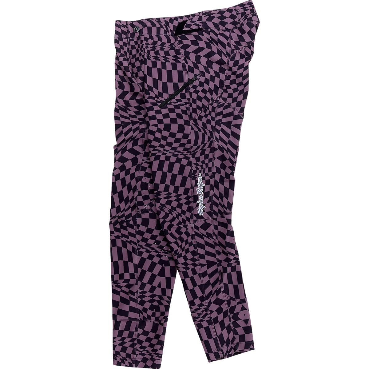 Troy Lee Designs Lilium Pant - Women's, Twisted Checkers Purple, L