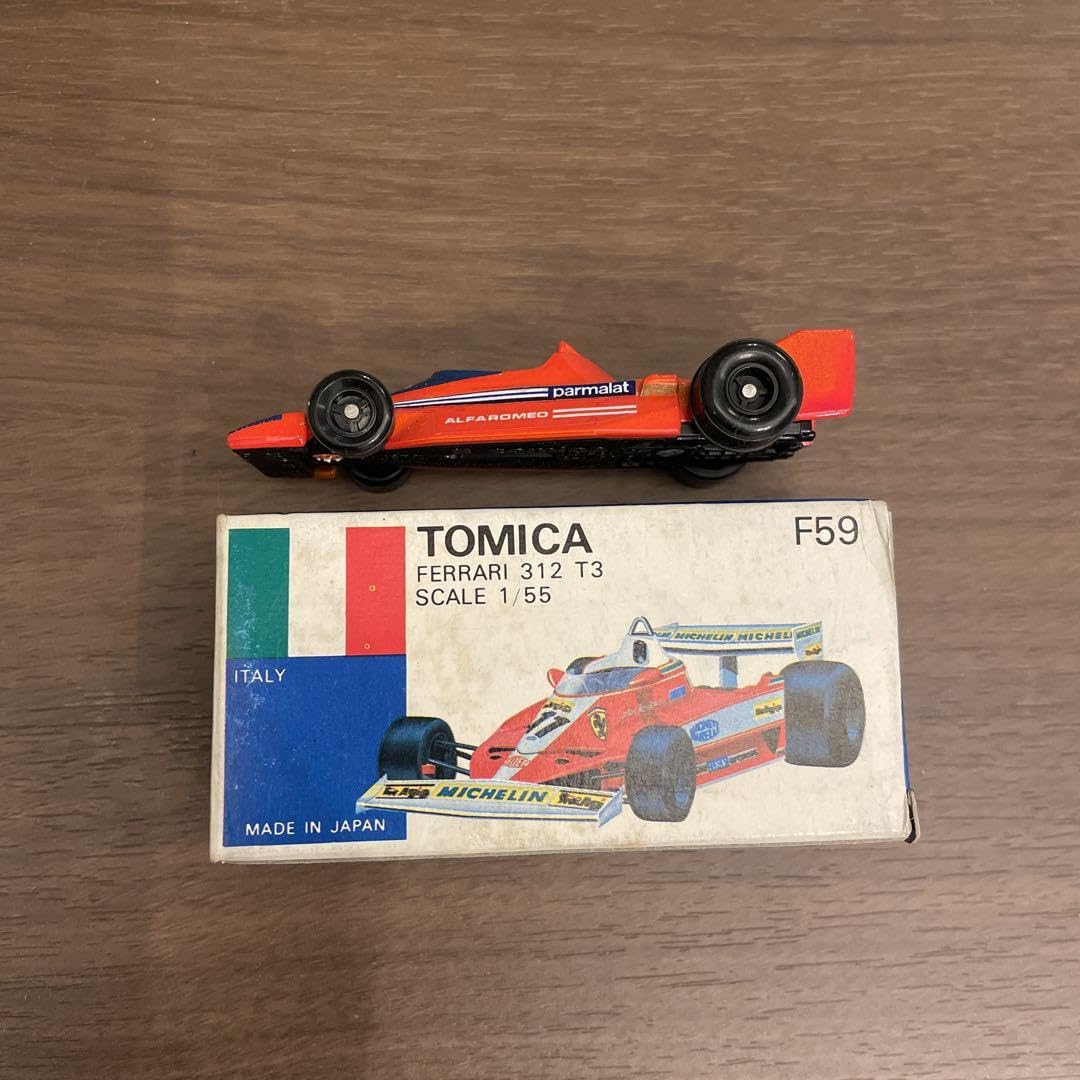 トミカ　青箱 F59 フェラーリ312 T3 楽天市場】青箱 トミカ F59 フェラーリ 312T T3 : 中村模型店
