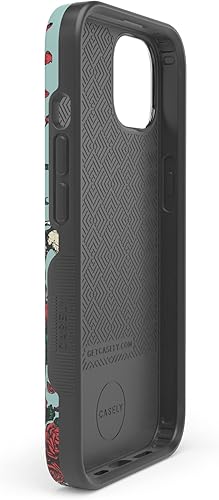 Vista 614 de Casely Funda para iPhone 13 Compatible con MagSafe Color Splash de medianoche Funda retro abstracta Color de medianoche Splash Abstracto