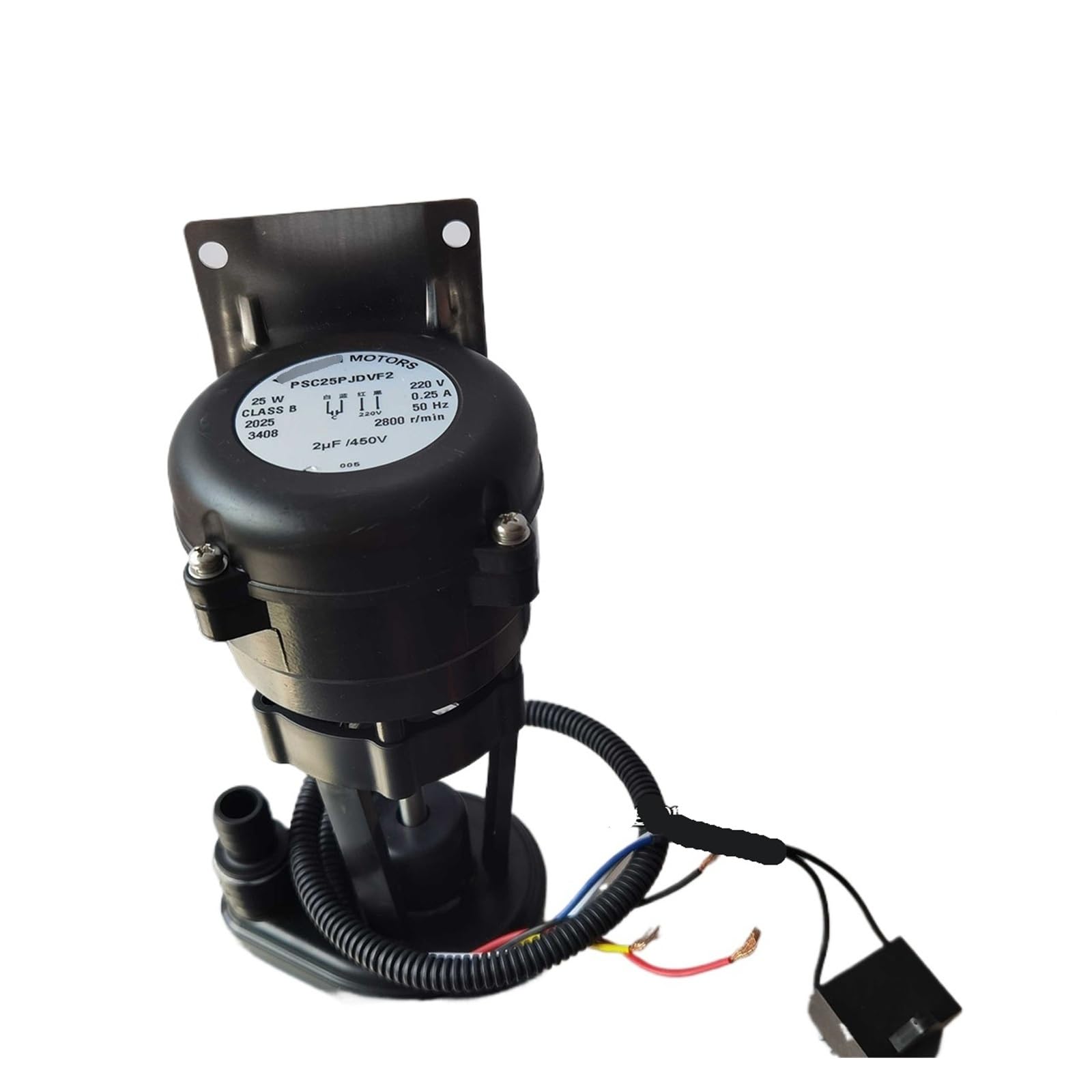 Universal Ice Maker Ersatzteile 220V 0,25 A PSC25P JDVF2 25W Motor Wasserpumpe for Doppel Eis Tablett Eis Maschine