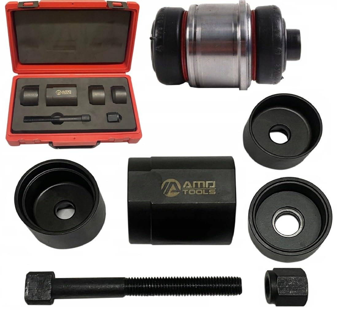 AMD TOOLS Ensemble d'outils spécial pour démontage de roulements à billes et jambes de bras pour BMW E38 E39 E60 E61 E65 E66 X5 E53 Directeurs intégraux