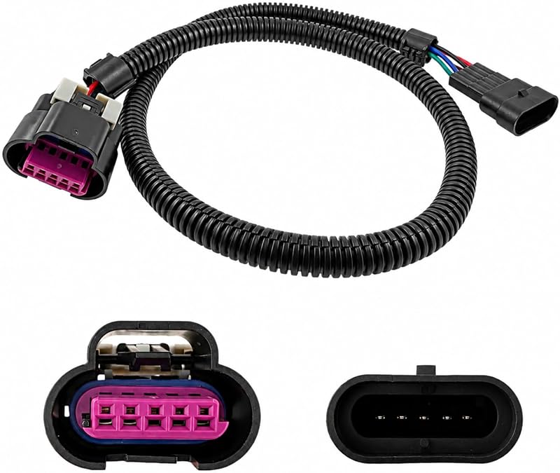Extensão do chicote do sensor MAF AUTO OCCASION para LS2, LS1 e motores GM – 60,96 cm