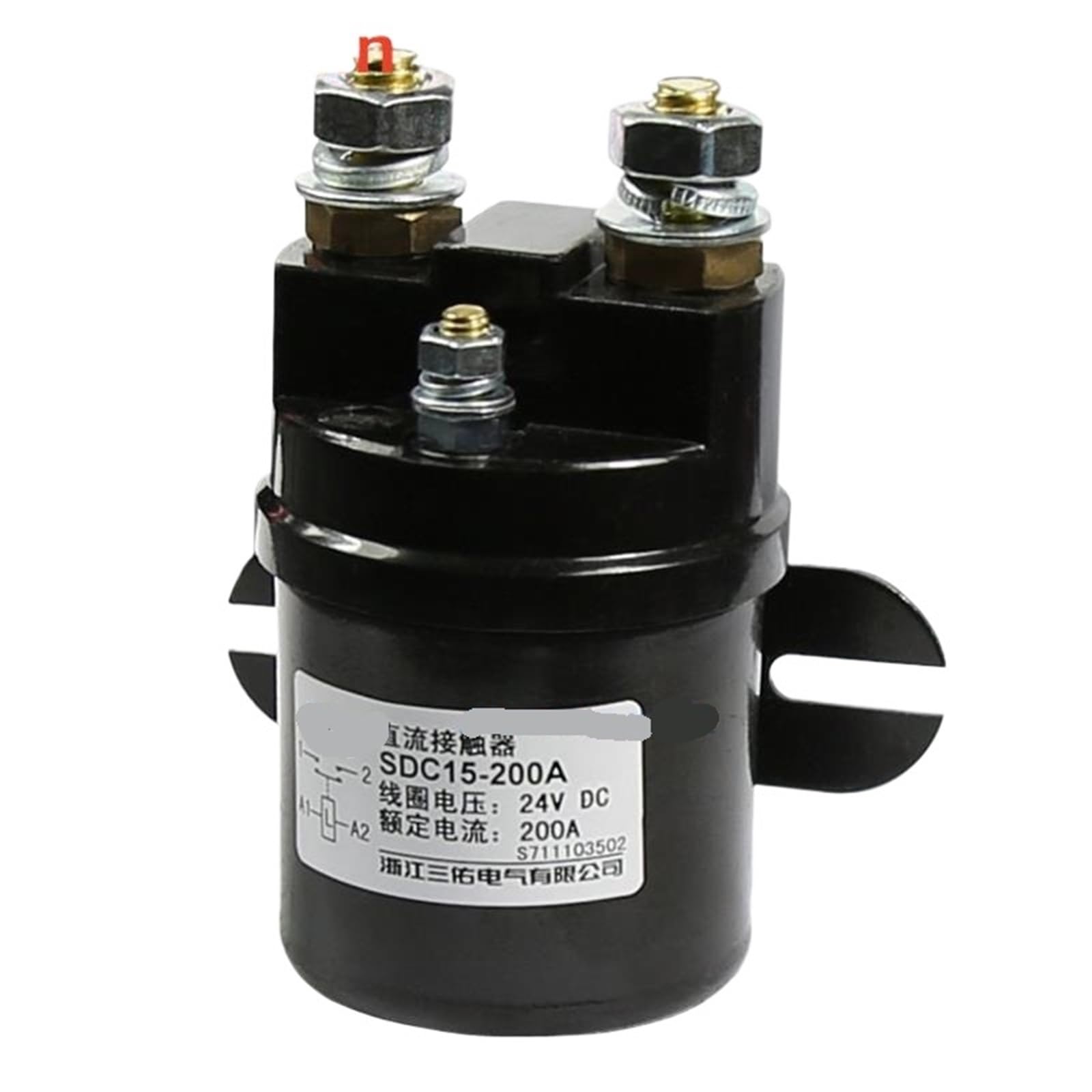 SDC15-200A QCC15-200A Przekaźnik zasilania Starter 12V 24V 36V 48V 60V 72V 120V do samochodów podnośnikowych (Coli Voltage 60VDC)