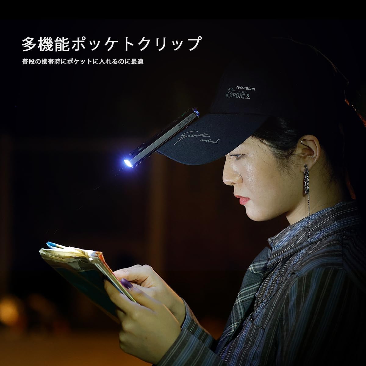 Amazon.co.jp: IMALENT GR35 懐中電灯 強力 2800ルーメン 高輝度LED 4