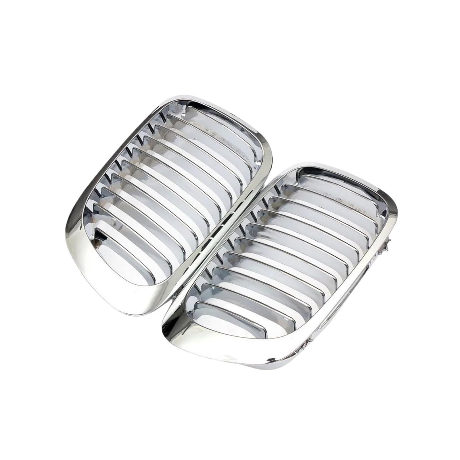 Parrilla delantera de riñón cromada para BMW Serie 3 de dos puertas y M3 modelos 1999-2006 5