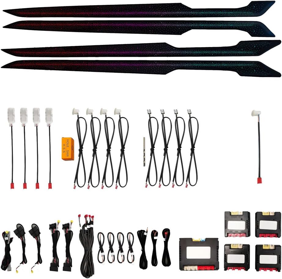 256 Color For 2021-2025 Golf Gradient Ambient Lighting Atmosphere Light