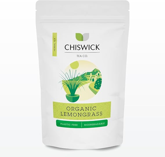 Organic Lemongrass (Lemon Grass) Premium Herbal Tea - Chiswick Tea Co - 100g