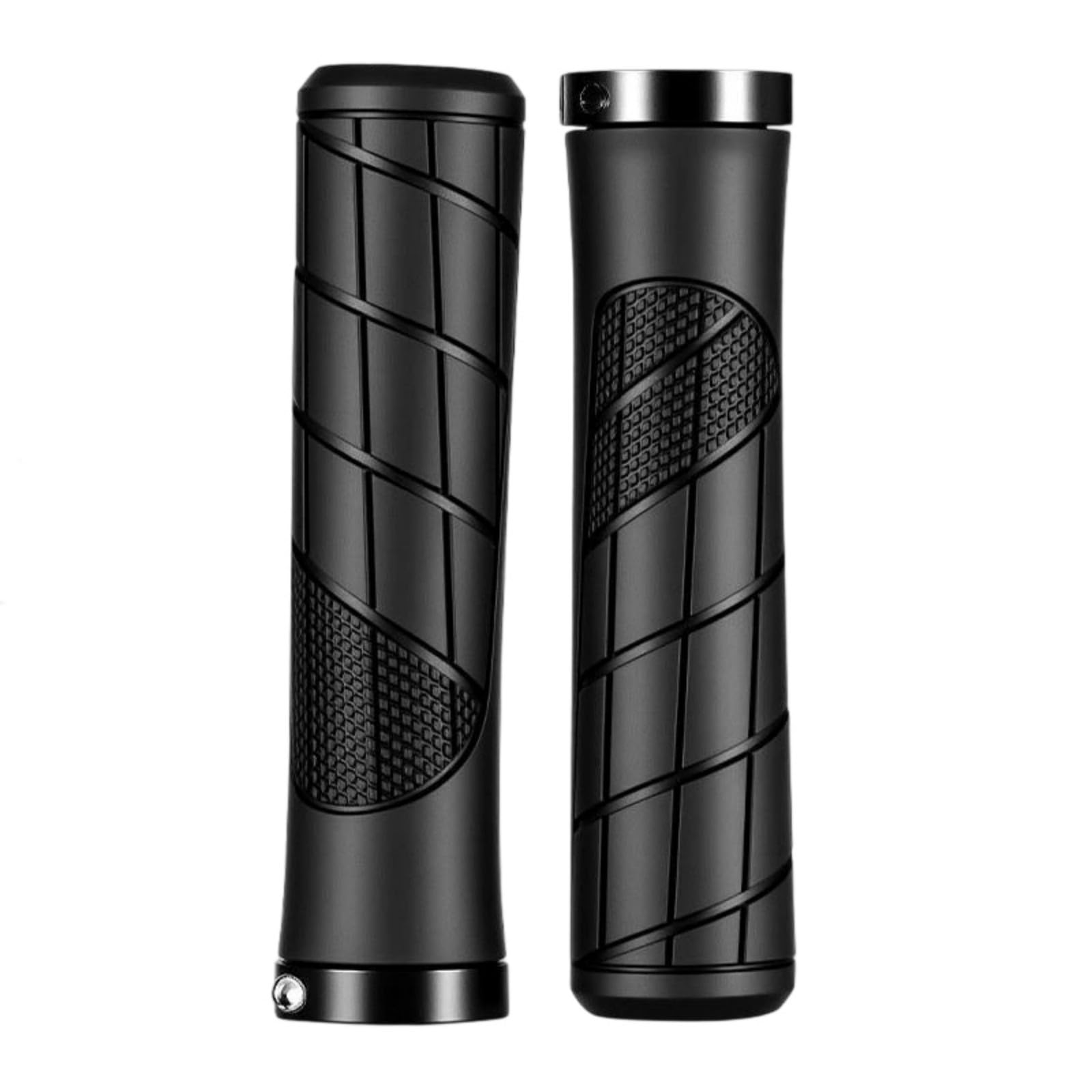 BWANGIAO 1Pair Rubber Bicycles Handlebar Grips Soft Shock Absorption Handle Rod Cover Waterproof Mountain Bike Grips Enduring