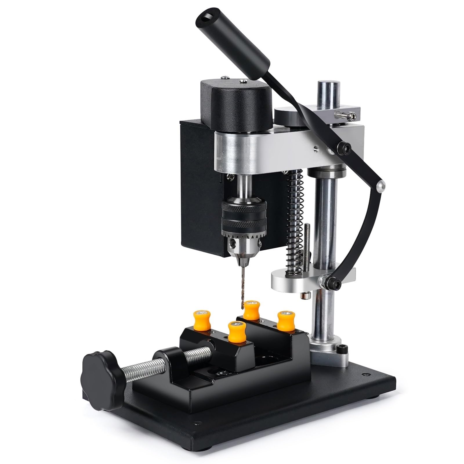 Mini trapano da banco elettrico Kit supporto 8000 R/min 7-Gear velocità variabile preciso fai te foratura Macchinari da officina