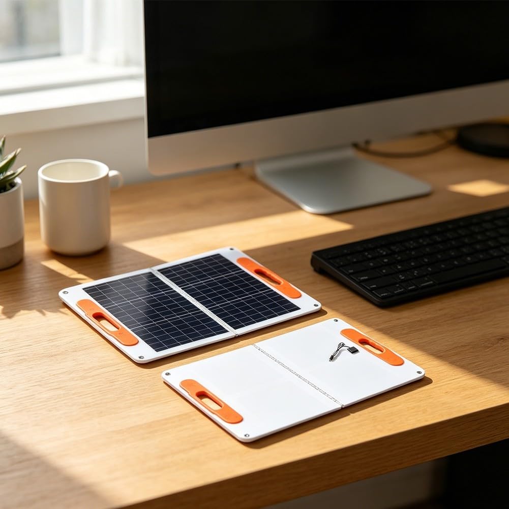 Pannello per solare Pieghevole 80W con Controller 10A Portatile