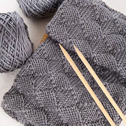 EXCEART 1 Pcs Wooden Knitting Needle Straight Single Point Knit Picks Weaving Tools Needles Knitting Supplies for DIY Crafting Beginner