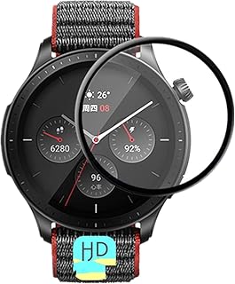 شاشة حماية باطار اسود من مادة بي اي تي متوافقة مع ساعة W12s الذكية