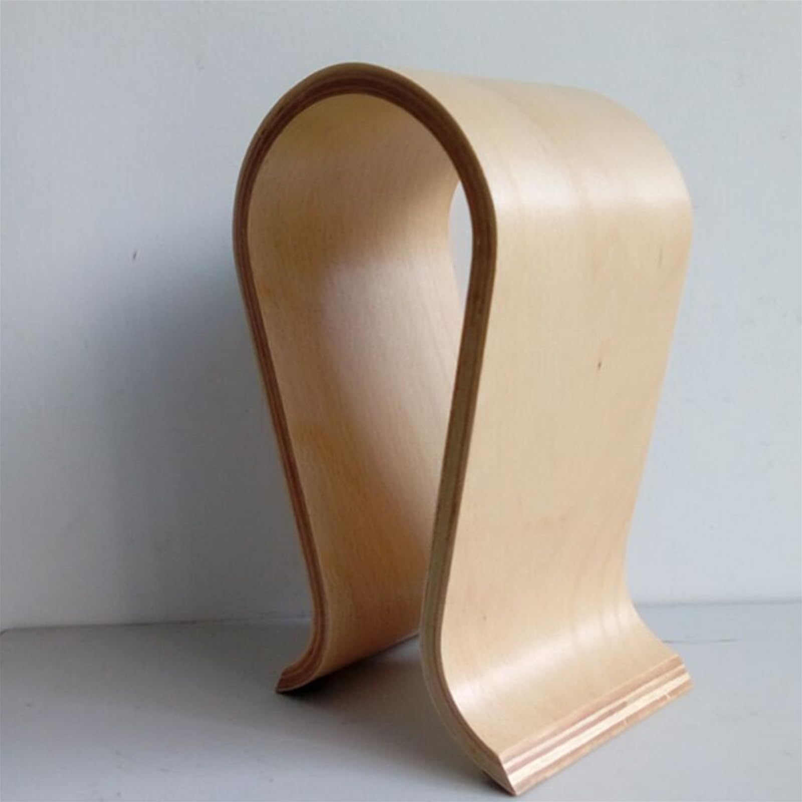 Portacuffie In Legno Bianco - Supporto Universale Per Cuffie Cablate E Wireless, Design A U, Base Antiscivolo - Foto 9