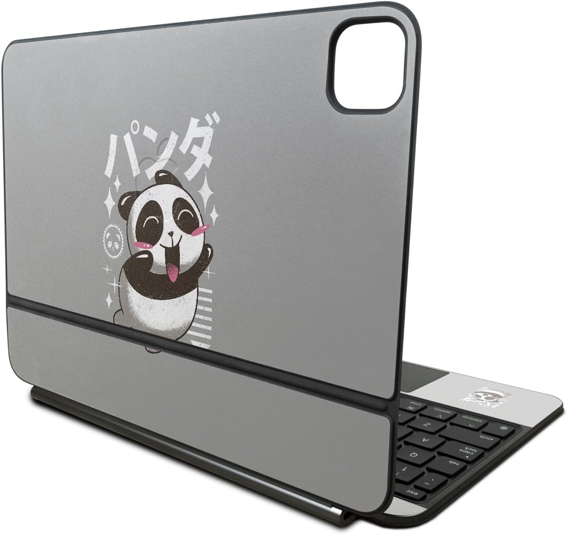 Carbon Fiber Skin Compatible with Apple Magic Keyboard for iPad Pro 11‑inch (M4) 2024 - Ink Hearts - Premium 3M Vinyl Protective Wrap Decal Cover - Easy to Apply | Crafted in The USA by MightySkins