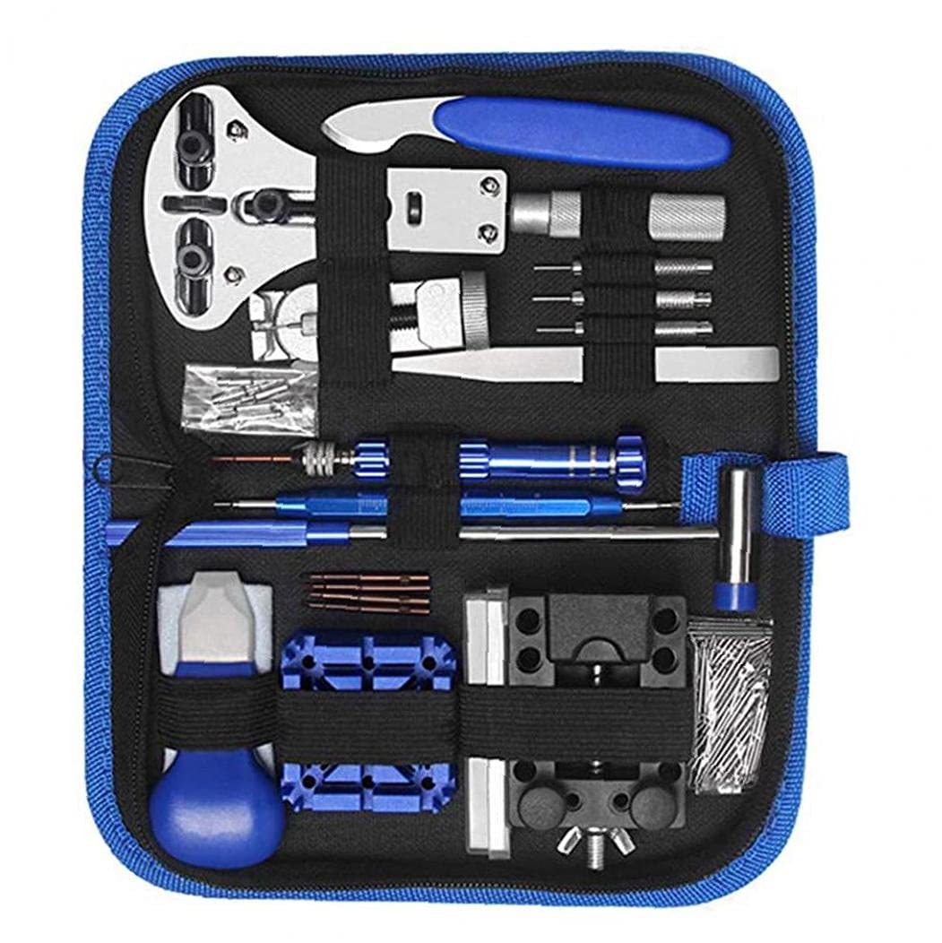 Zestaw do naprawy zegarków Zestaw narzędzi zegarmistrzowskich Link Back Case Holder Otwieracze Listwa sprężynowa Zestaw narzędzi 185 szt., Wielofunkcyjne akcesoria przemysłowe