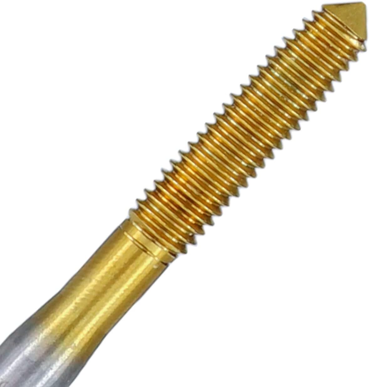 Drill Bit Fluteless Forming Machine Plug Taps TiN-Coated Fine Thread Extrusion Taps Screw Thread Tap Drills,M16