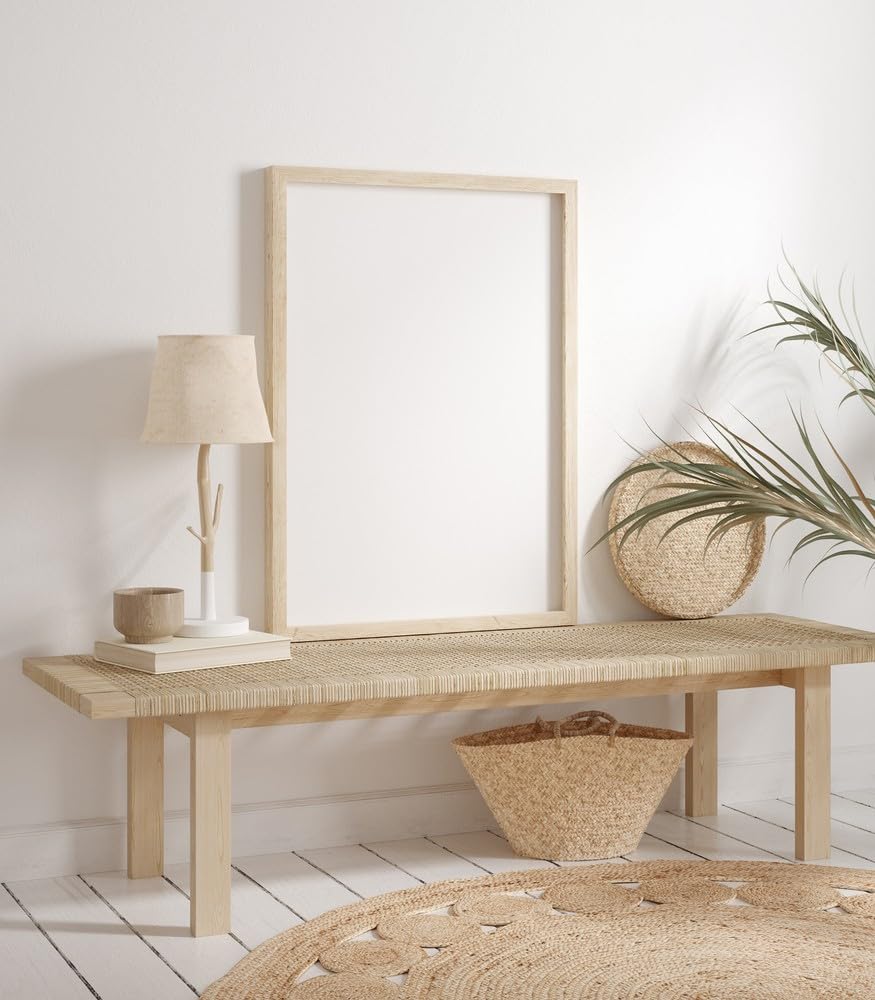 Runder Jute-Teppich Jemina handgemacht aus Jute in Natur-Beige 120 cm
