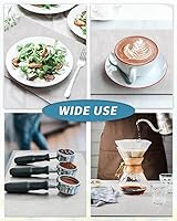 Vista 6 de AMOAMI Tapete de café con parte trasera de goma absorbente para secar platos para encimera de cocina, se adapta debajo de la cafetera o máquina