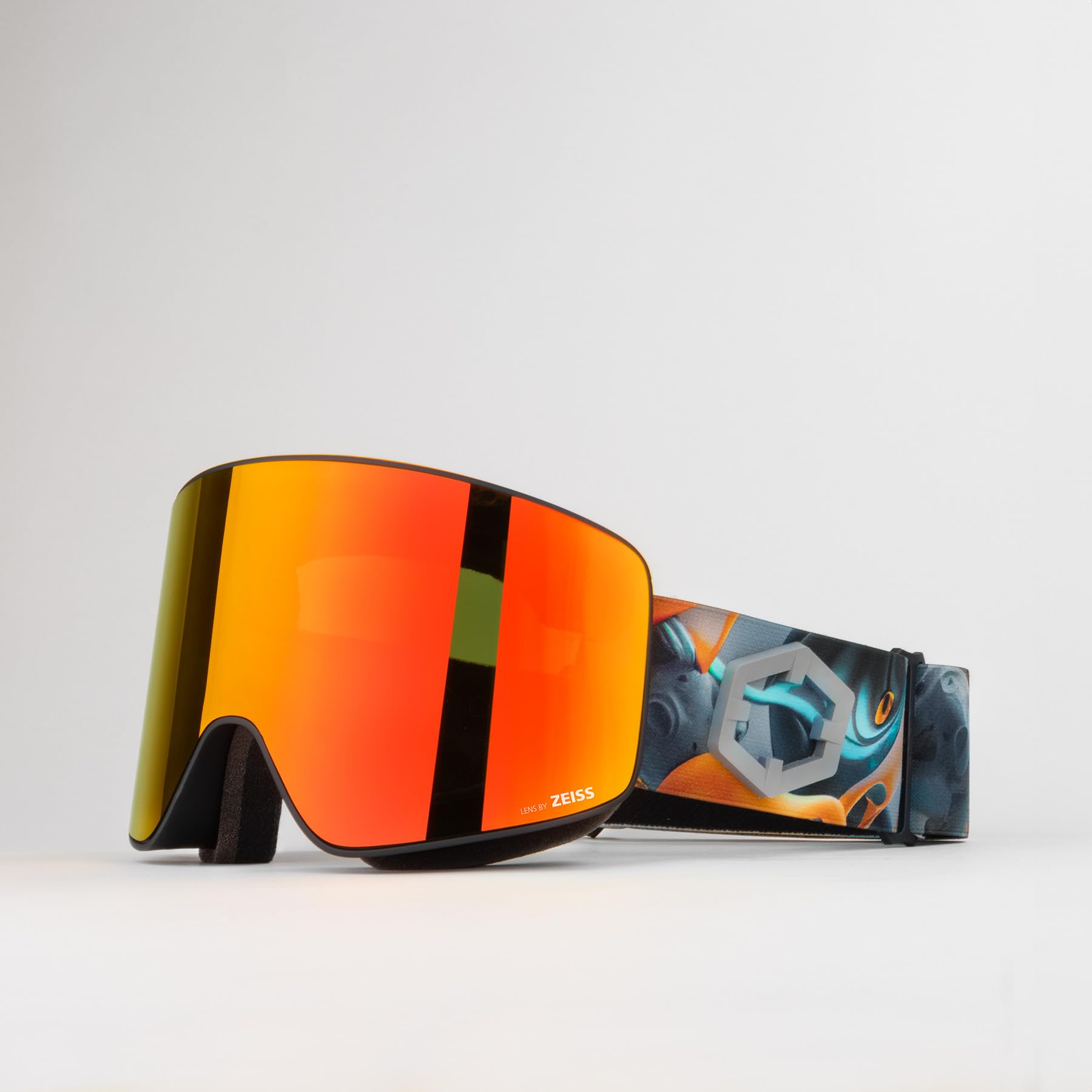 Out Of | Maschera Da Sci Void Fusion Red Mci, Lenti Zeiss Con Trattamento Ri-Pel Oleofobico E Idrofobico-image