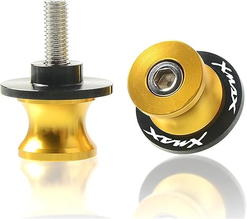 Miniatura 9 de for Yamaha X MAX Xmax 125 200 250 300 400 X-MAX All Years 6MM Motorcycle Accessories Swingarm Spools Slider M6 Stand Screws Xmax Swing Arm Bracket