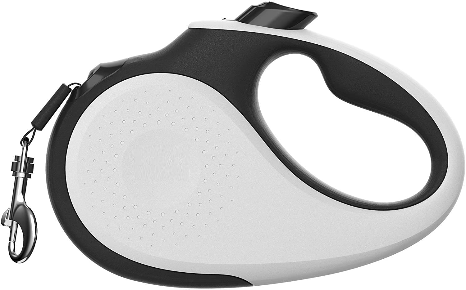 Pets Empire 360° Tangle-Free, Heavy Duty Retractable Dog Leash with Anti-Slip Handle; 16 ft Strong Nylon Tape; One-Handed Brake, Pause, Lock (Small, White) (B09DKS83FM) Amazon Price History, Amazon Price Tracker