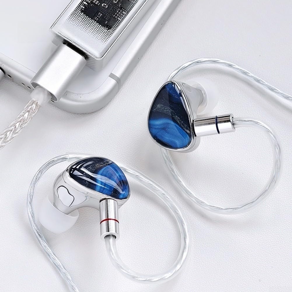 Cuffie da gioco, cablate con suono surround 7.1, Hi-Fi, bassi, con cancellazione del rumore, microfono per PC, cellulare, console eSport, gaming (azzurro)