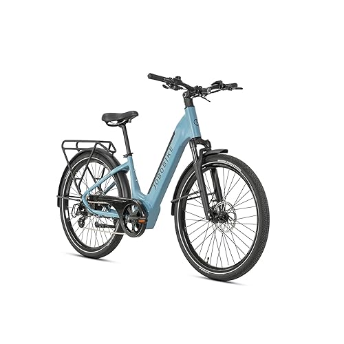 JOBOBIKE Dyno Vélo Électrique de Ville 27.5 Pouces, Noir, 8