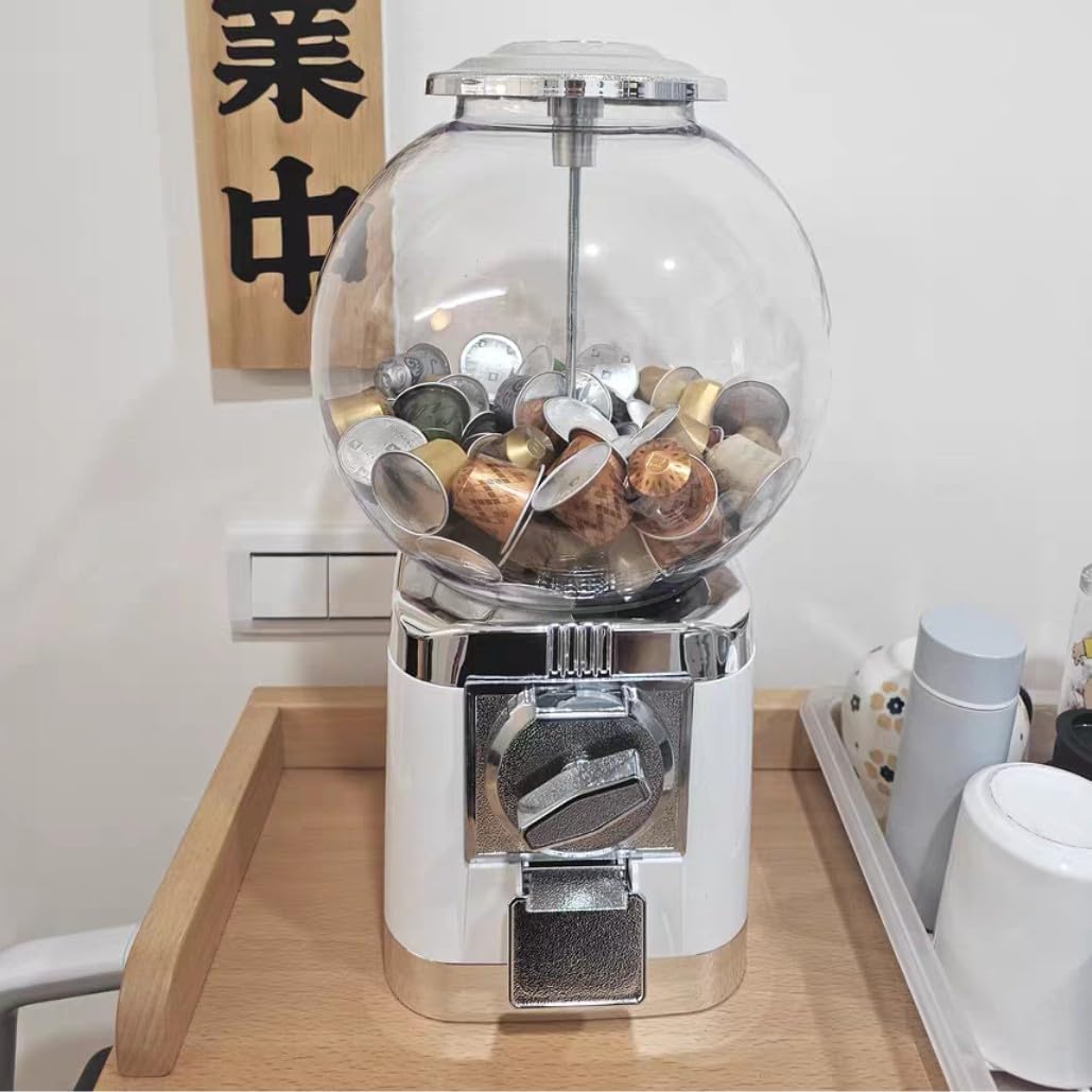 Amazon | SHIOSH ガチャガチャ 本体 100円硬貨用/コインは不要/ゲームコイン レトロガシャポンマシン 業務用ガシャポン本体  楽しいカプセルマシン ガチャマシーン イベント ガチャガチャカプセル 40-55MM 業務用 家庭用 幼稚園教育機関向けギフトマシン  ボール100個付属 ...