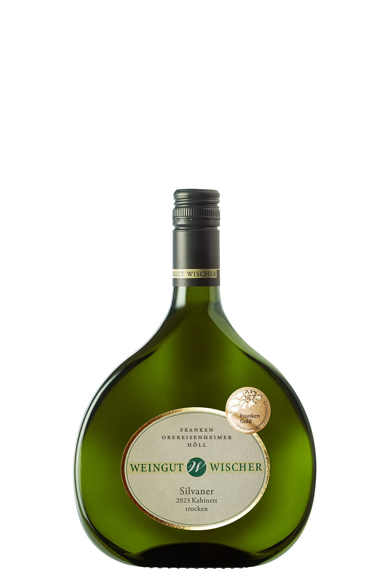 WEIN WISCHER Weißwein Silvaner trocken Kabinett [1 x 4,5 l] Obereisenheimer Höll Weingut Wischer - Gutsabfüllung Frankenwein jetzt genießen!