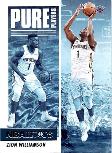 2021-22 Panini Hoops Pure Players #2 Zion Williamson New Orleans Pelicans NBA Basketball Trading Card