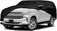 Vista 1 de YIXIN Funda impermeable para automóvil Chevrolet Tahoe/GMC Yukon/Cadillac Escalade 2007-2022, ajuste personalizado, correa 100% impermeable